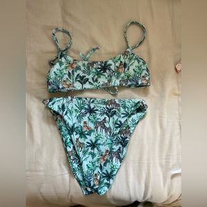 Skatie jungle print bikini